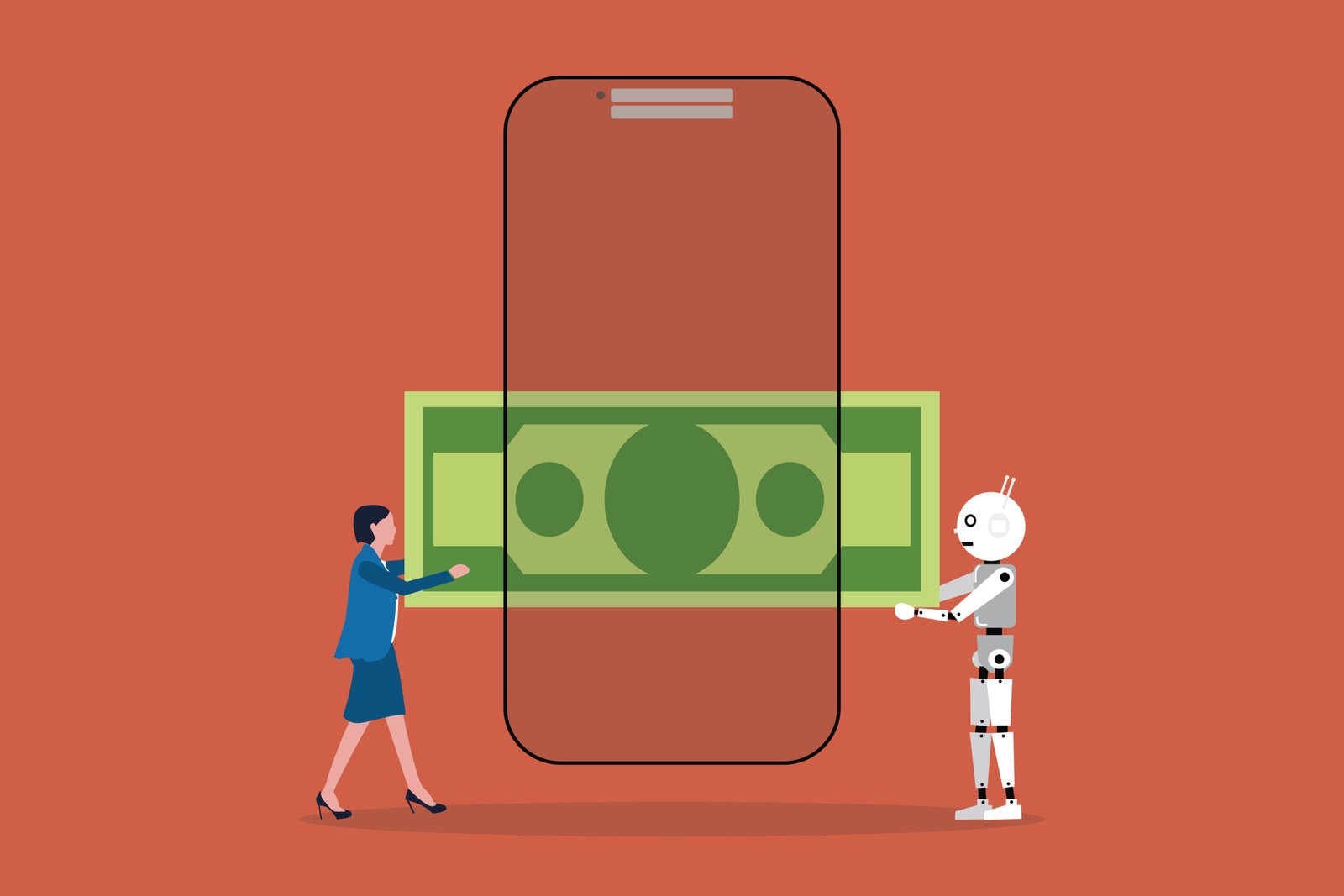 https://stock.adobe.com/uk/images/woman-dan-robot-transaction-money-through-smartphone-online-money-transfer-concept-of-receive-cash-earnings-application-wireless-wallet-commerce-cellphone-customer-people/1343039848